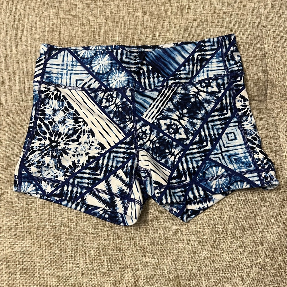 Athleta printed shorts, size S